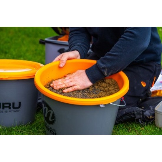 Galeata Guru - Bait Bucket 18l Gri Galeata Guru - Bait Bucket 18l Gri